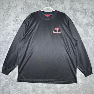Vintage 2003 NFL Tampa Bay Buccaneers Long Sleeve Shirt Black Size 2XL